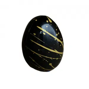 Easter Egg - Gold on Black