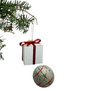 Ornamental Hot Chocolate Bomb - Silver