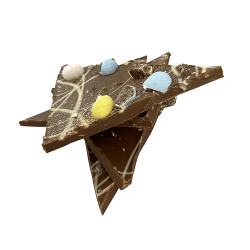 Milk Chocolate Eggie Bark