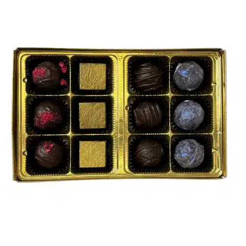 12 Piece Vegan Truffle box