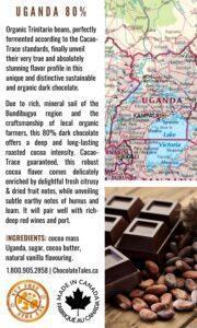 Candy Inuganda Uganda 80% Dark Chocolate — Order From Chocolate Tales